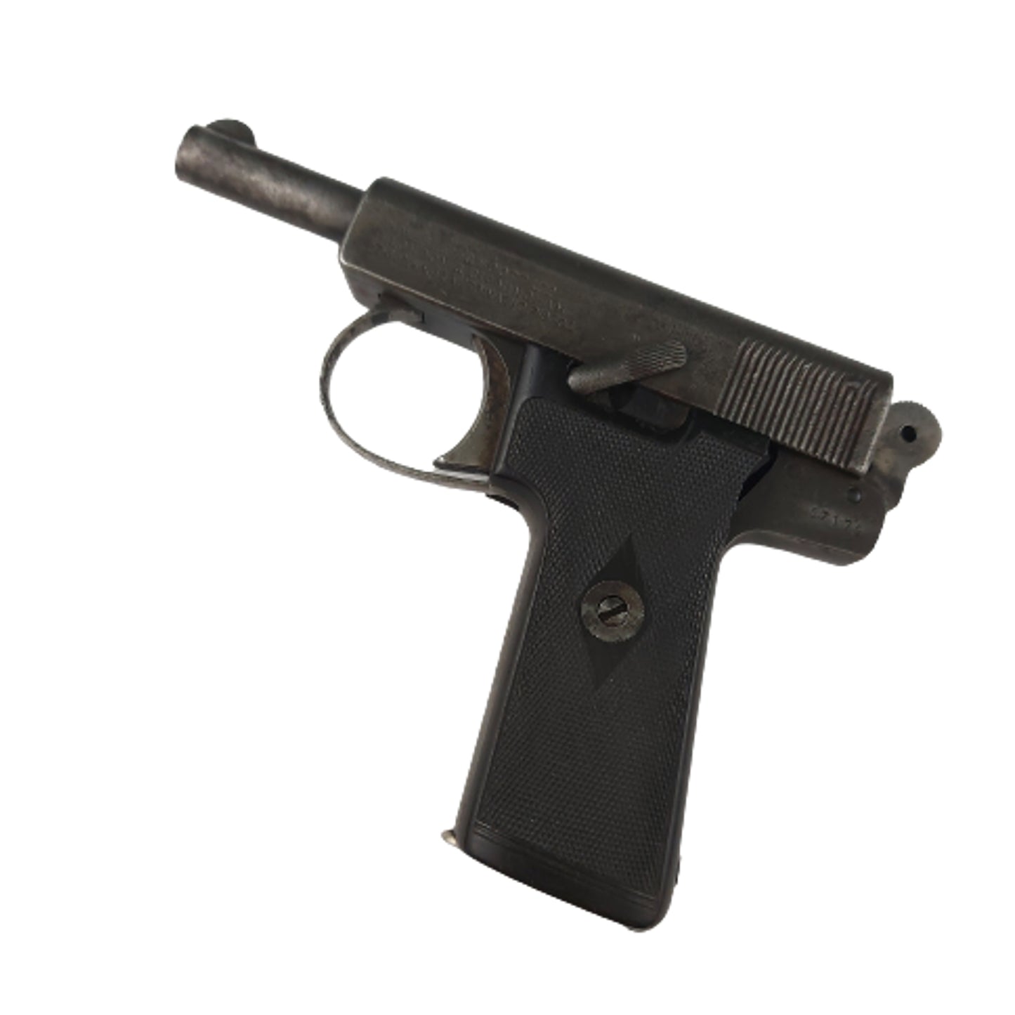 Deactivated WW1 Webley And Scott Self Loading Service Pistol