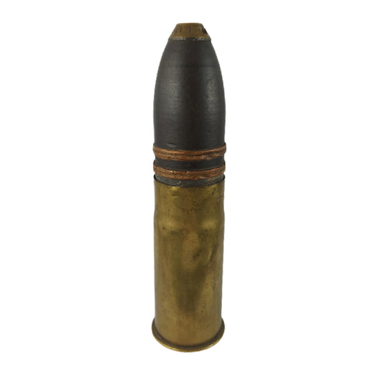 WW1 German Inert 37mm "Pom-Pom" Field Gun Shell With Projectile