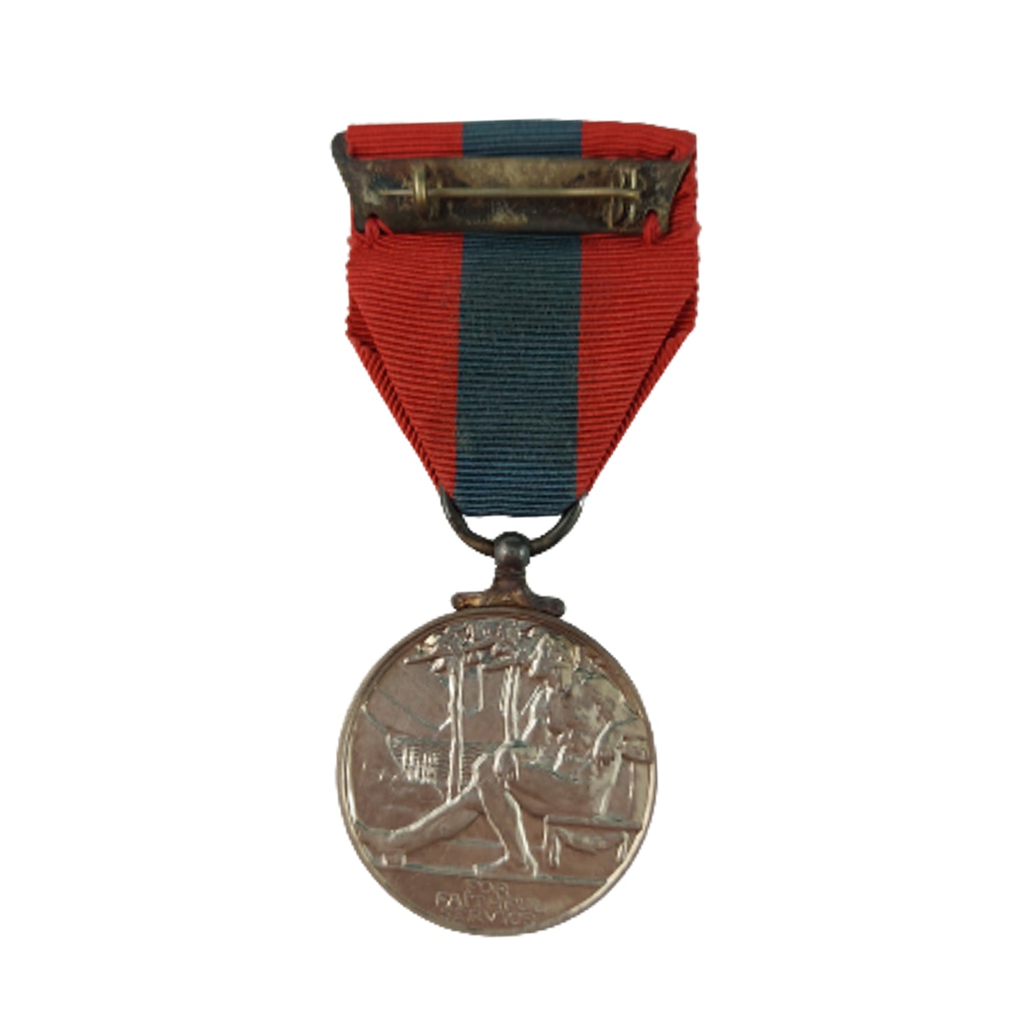 WW1 British Named Imperial Service Medal George VI