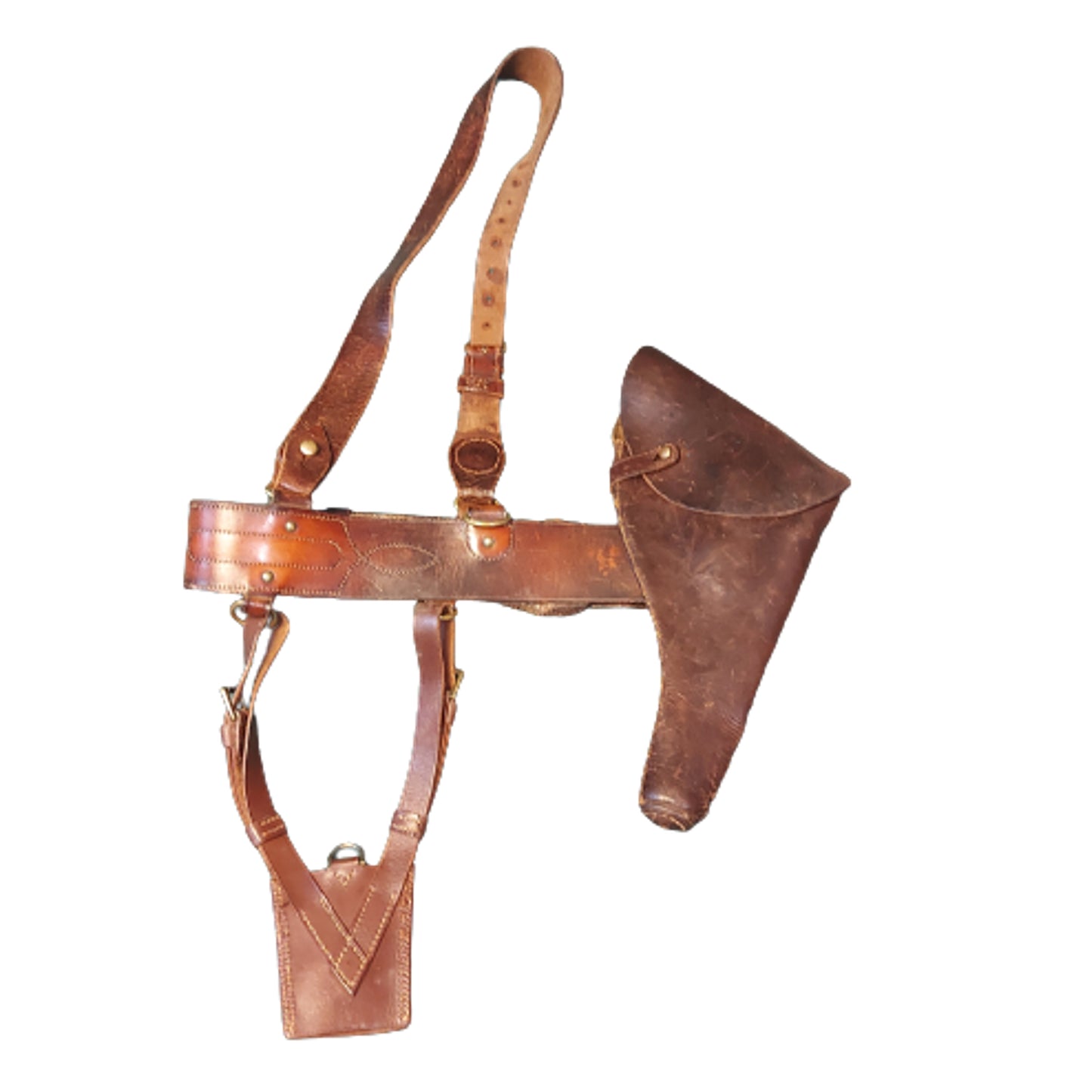 WW1 Canadian Sam Browne Leather Set