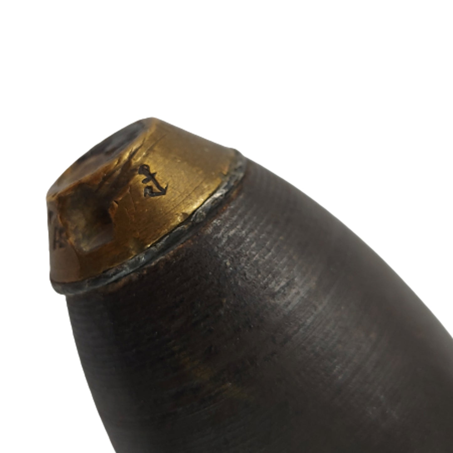 WW1 German Inert 37mm "Pom-Pom" Field Gun Shell With Projectile