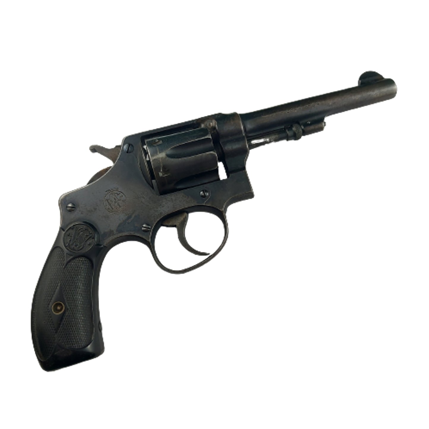 WW1 Era Deactivated S & W Smith And Wesson Hand Ejector 3rd Model Double Action Revolver