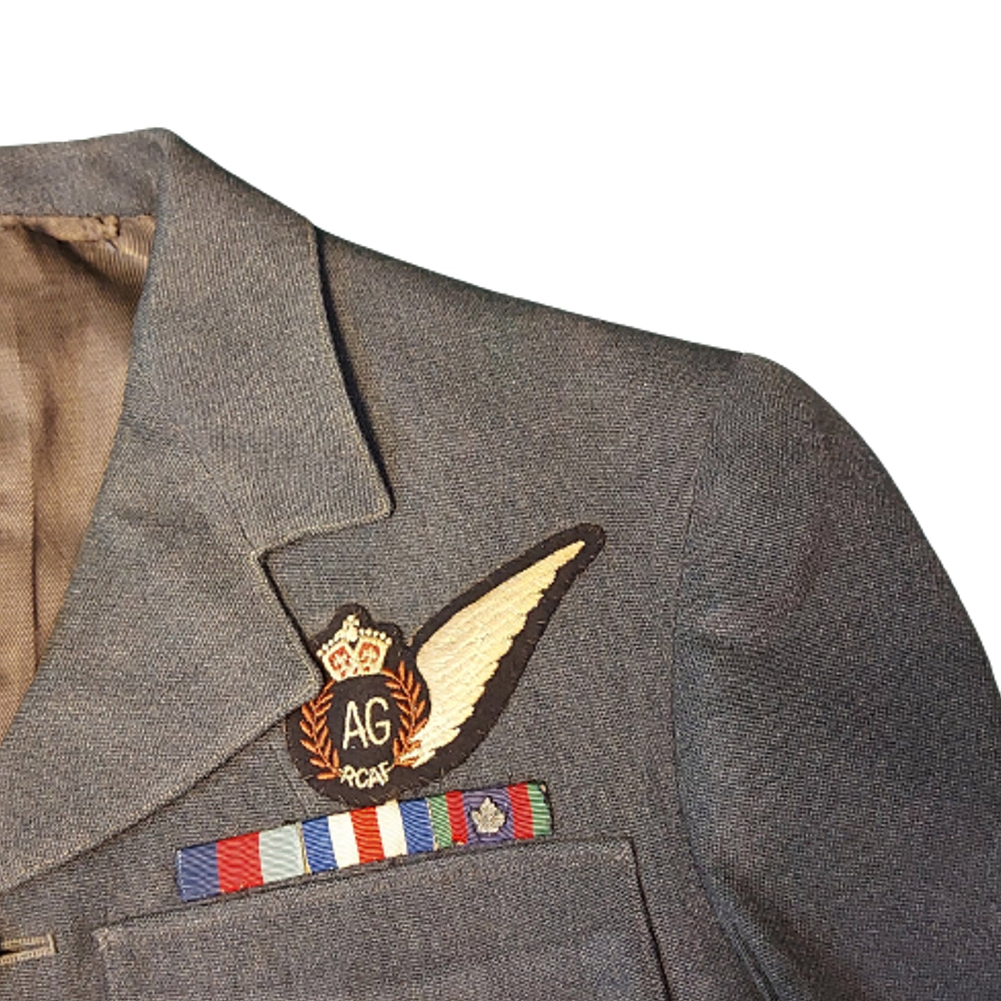WW@ RCAF Royal Canadian Air Force AG Air Gunners Service Dress Tunic