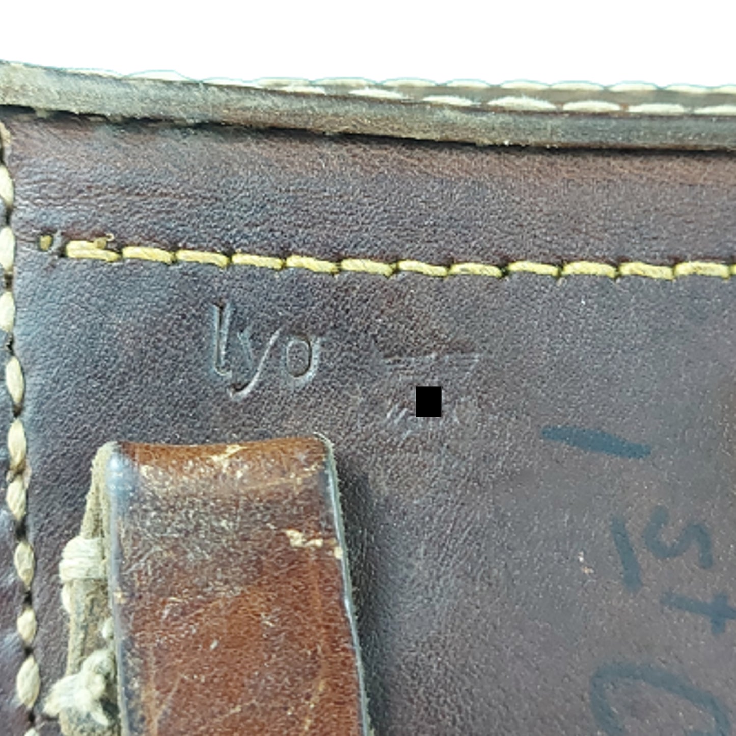 WW2 Canadian Captured German P38 Hard Shell Holster -1st Can Para