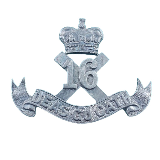 WW1 Canadian 16th Battalion Officer's Cap Badge -B.C. Scottish