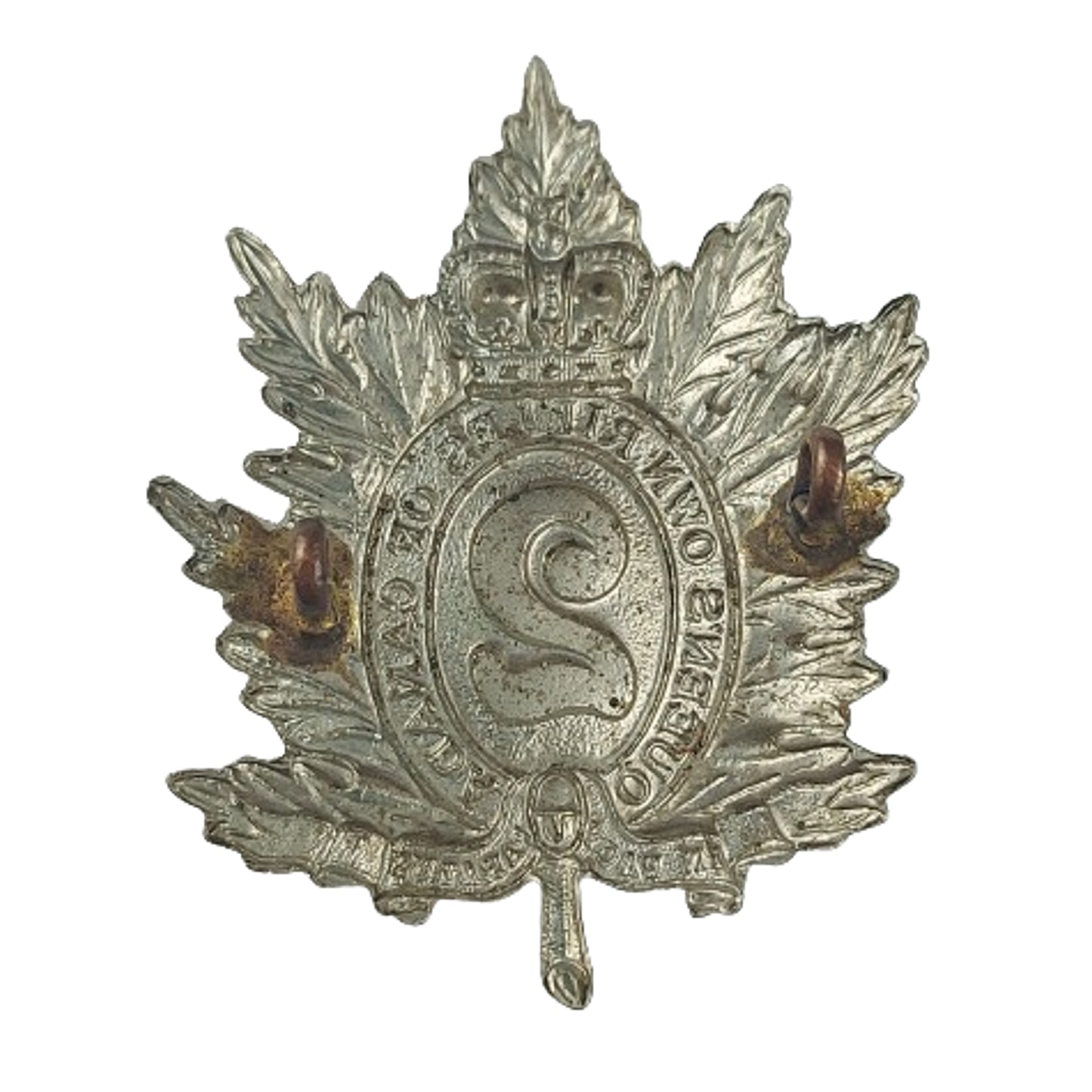 Pre-WW2 Edward VIII Queen's Own rifles Cap Badge