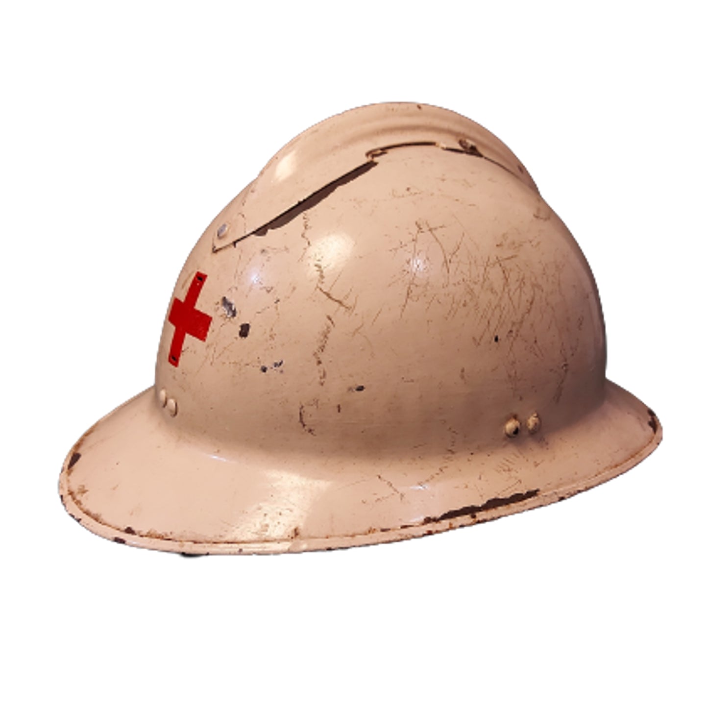 Post WW1 French M26 Medic's Adrian Helmet