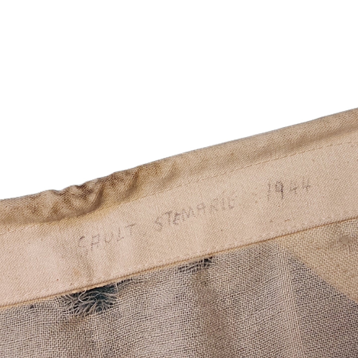 WW2 RCN Royal Canadian Navy White Ensign Flag -Sault Ste. Marie 1944 -76 x 36