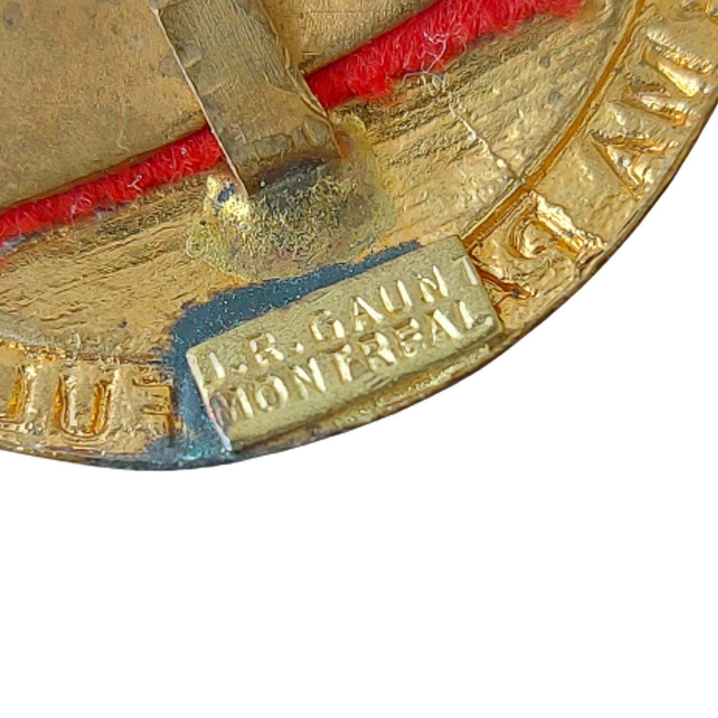 Pre-WW1 Canadian 5th British Columbia Light Horse Officer's Collar Badge -J.R. Gaunt Montreal