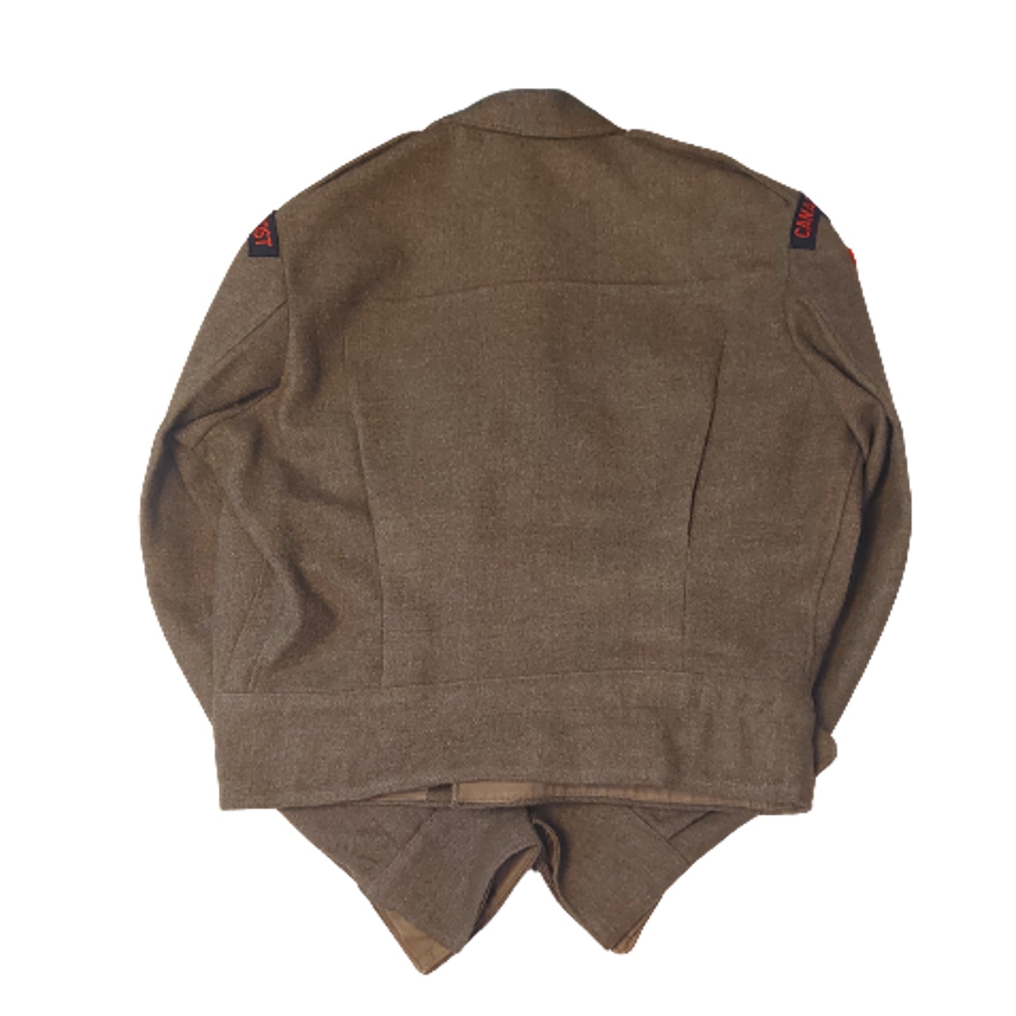Post-WW2 Canadian Korean War Provost Corps 25th Infantry Brigade Commonwealth BD Battle Dress Tunic 1953