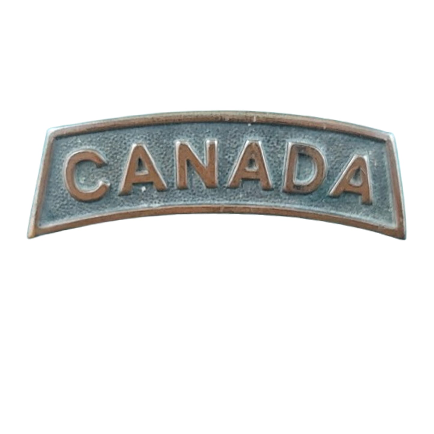 WW1 Canadian CANADA Metal Shoulder Title Scully Montreal