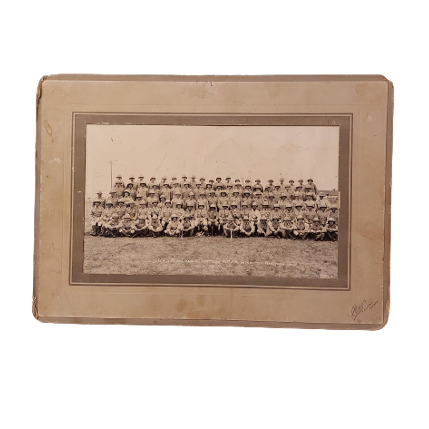 Pre-WW2 1926 RCHA Royal Canadian Horse Artillery Unit Photo