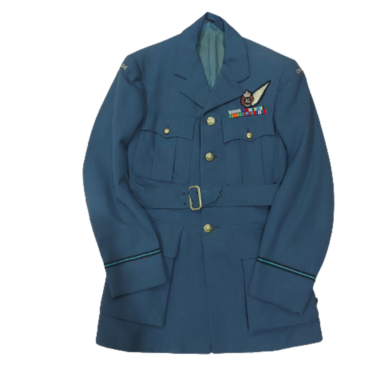 WW2 Canadian RCAF Air Gunner Service Dress Tunic -Air Crew Europe -DFC Recipient With Provenance