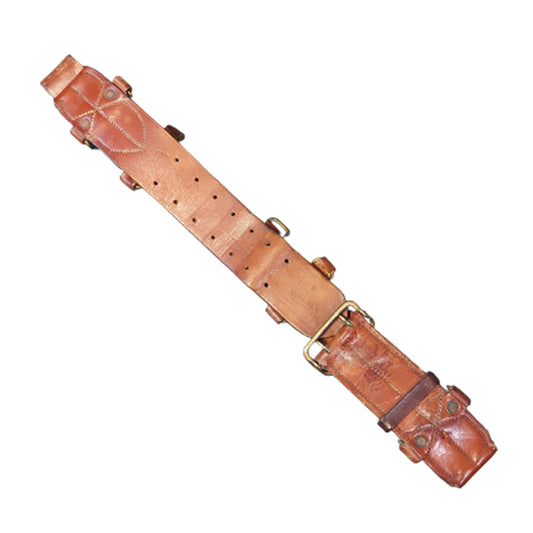 WW1 Canadian Pattern 1916 Leather Waist Belt -Riley And McCormick Calgary 1916