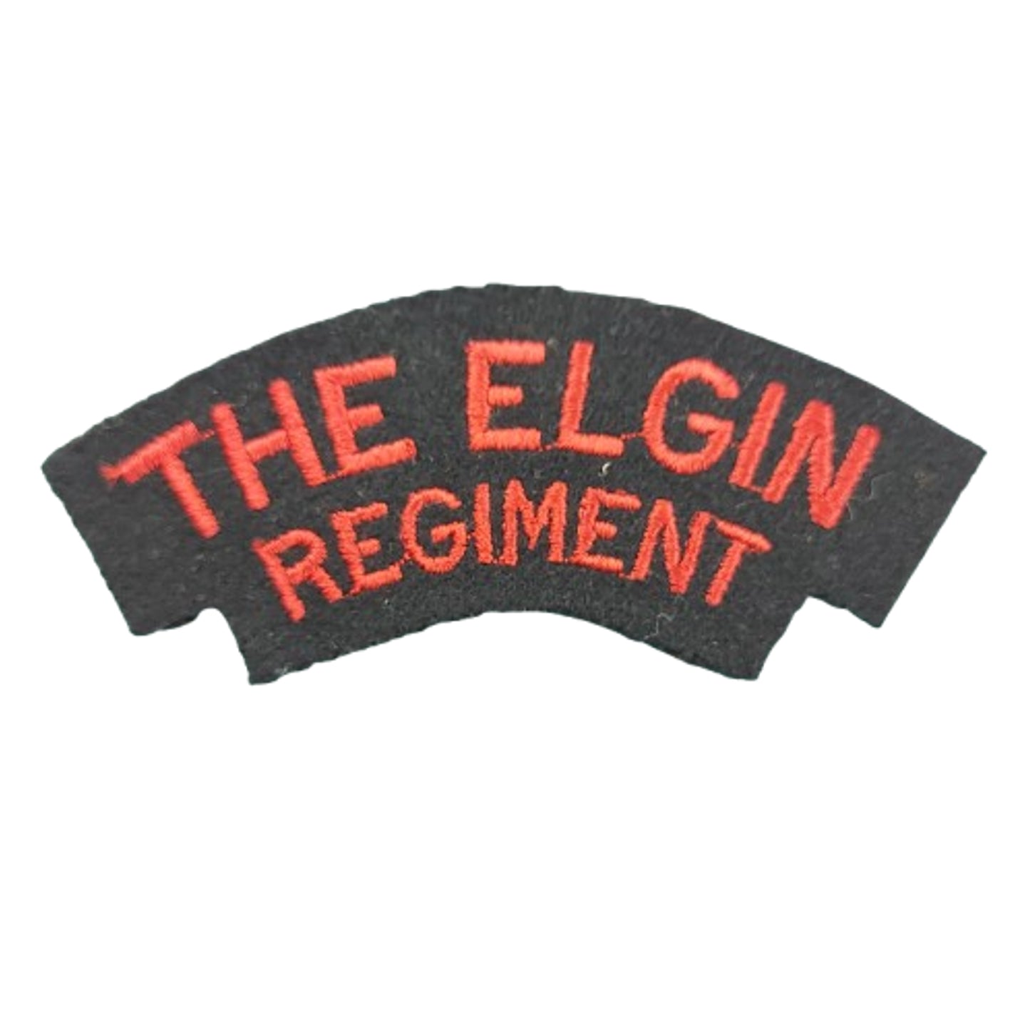 WW2 Canadian The Elgin Regiment Cloth Shoulder Title