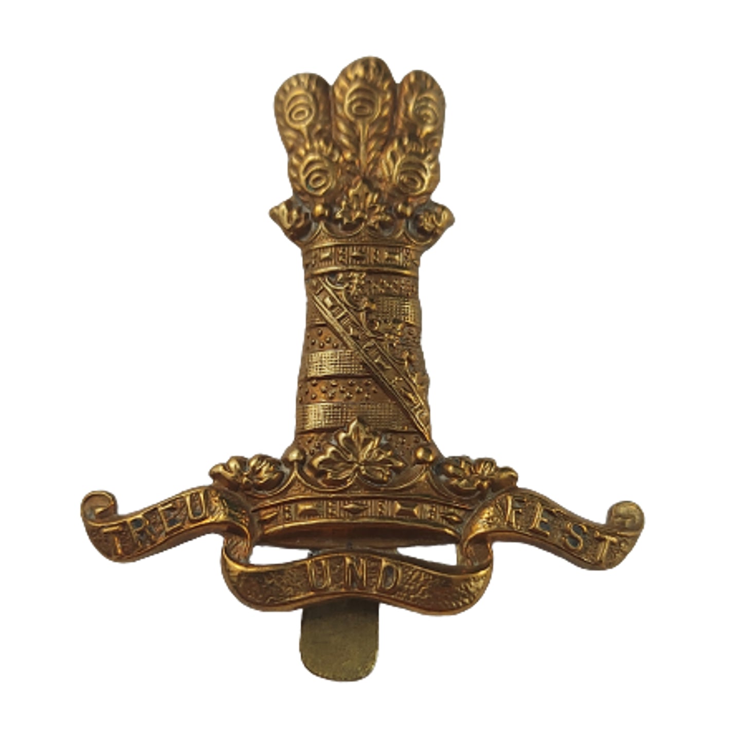 WW2 British 11th Hussars Cap Badge