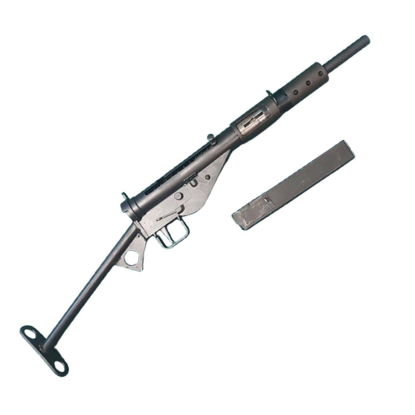 WW2 Canadian Deactivated Mk.II Sten Gun 1943 Long Branch