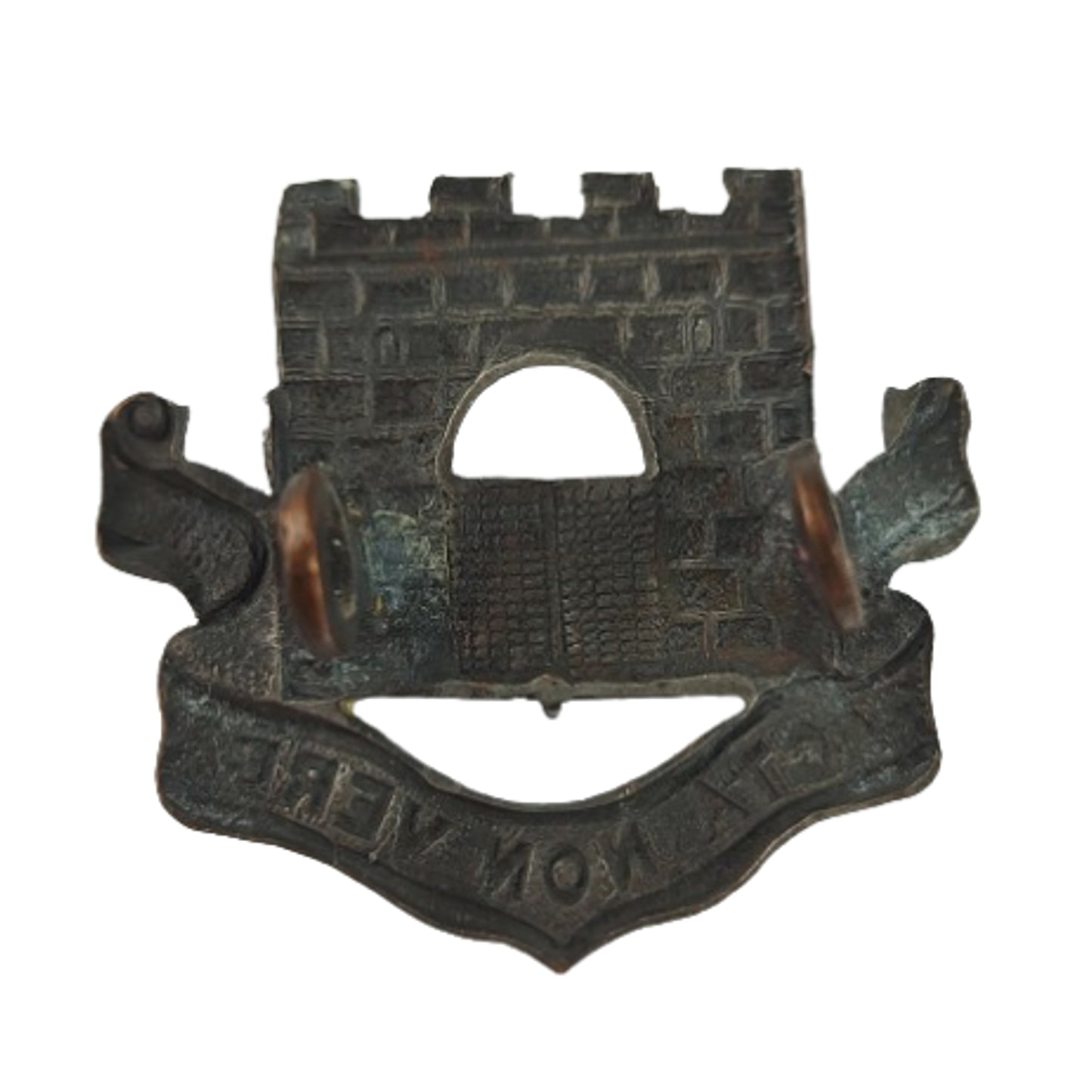 Pre-WW1 Canadian Edward VII Canadian FGH Fort Garry Horse Cap Badge