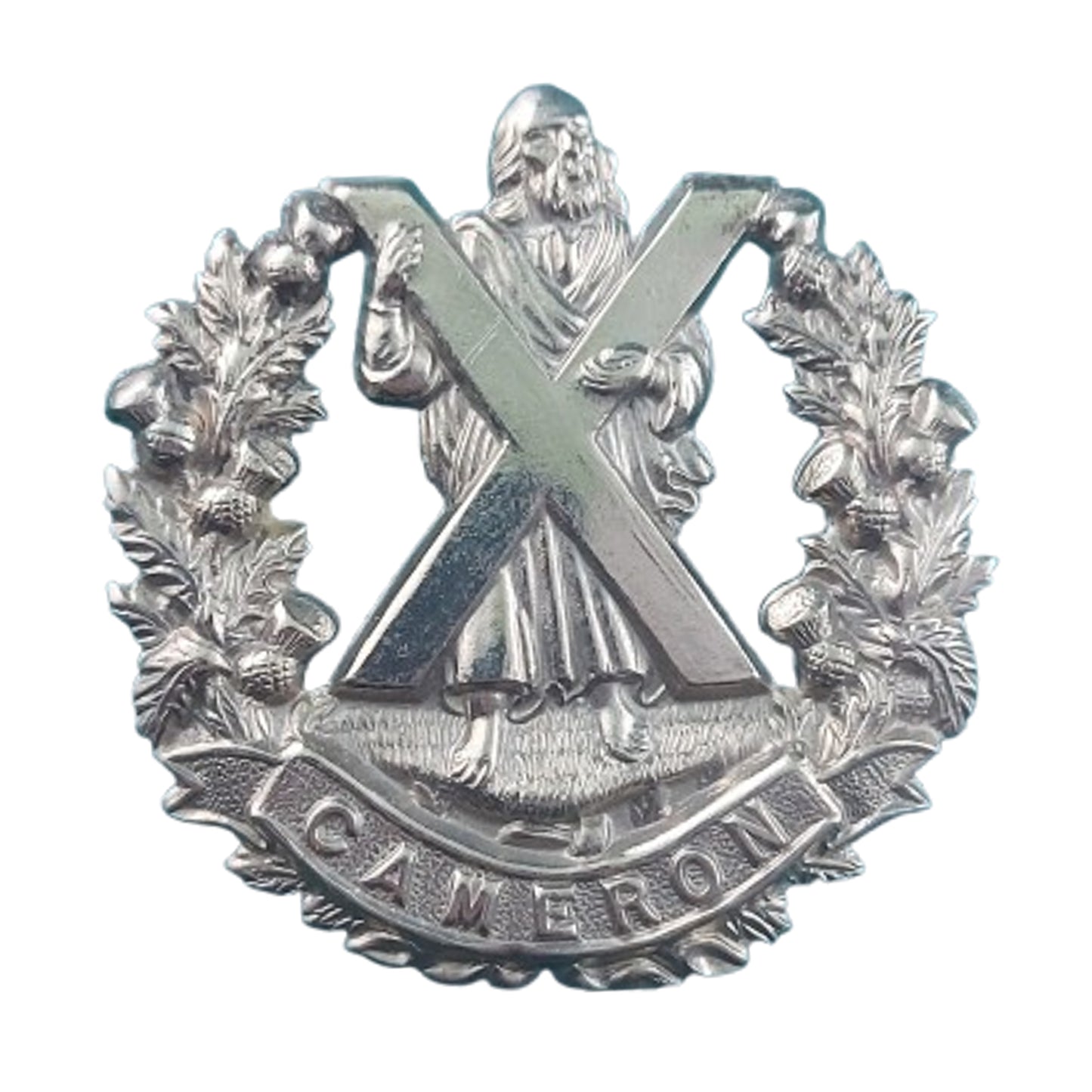 WW2 British Cameron Cap Badge