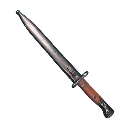 Post-WW2 Belgian FN49 Service Rifle Bayonet And Scabbard