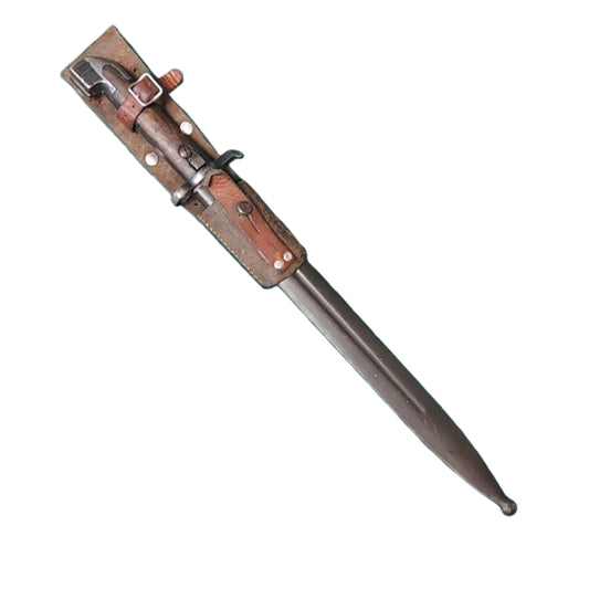 Regimentally Marked Swedish M1894 Carbine Bayonet And Scabbard
