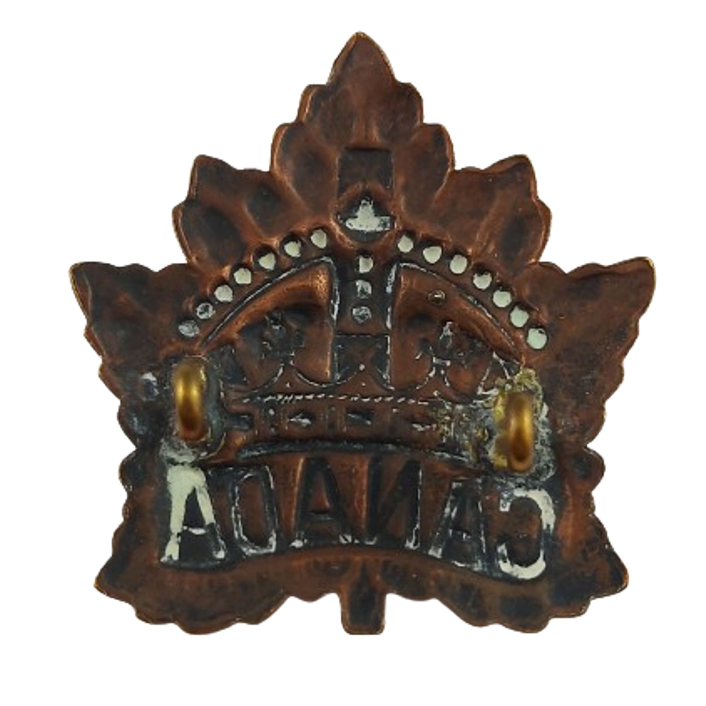 WW1 Canadian General Service Cap Badge
