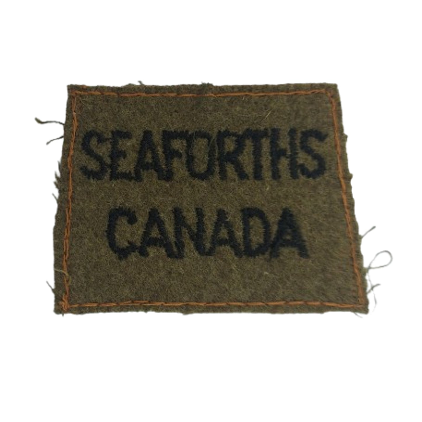 WW2 Canadian Seaforths Canada Cloth Slip On