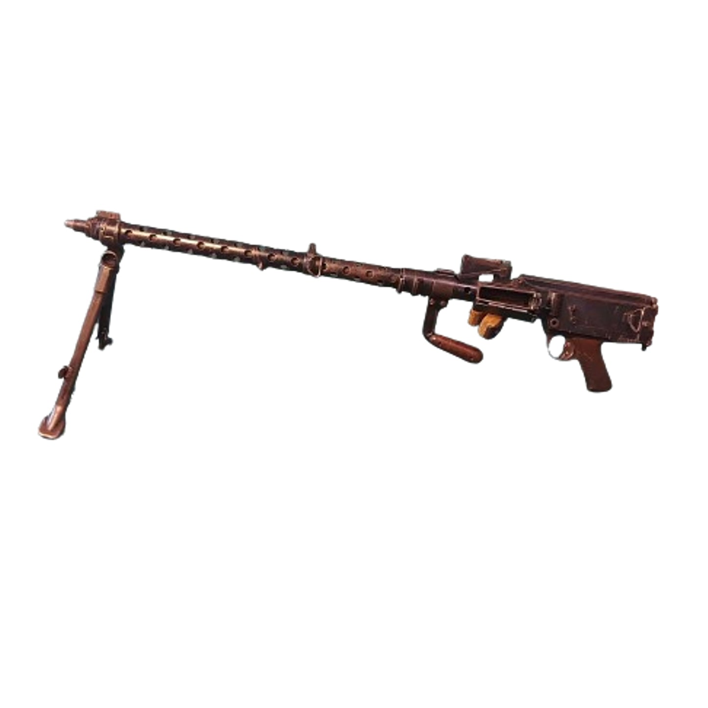 WW2 German Deactivated MG13 M.G. With Indirect Firing Assist Kit