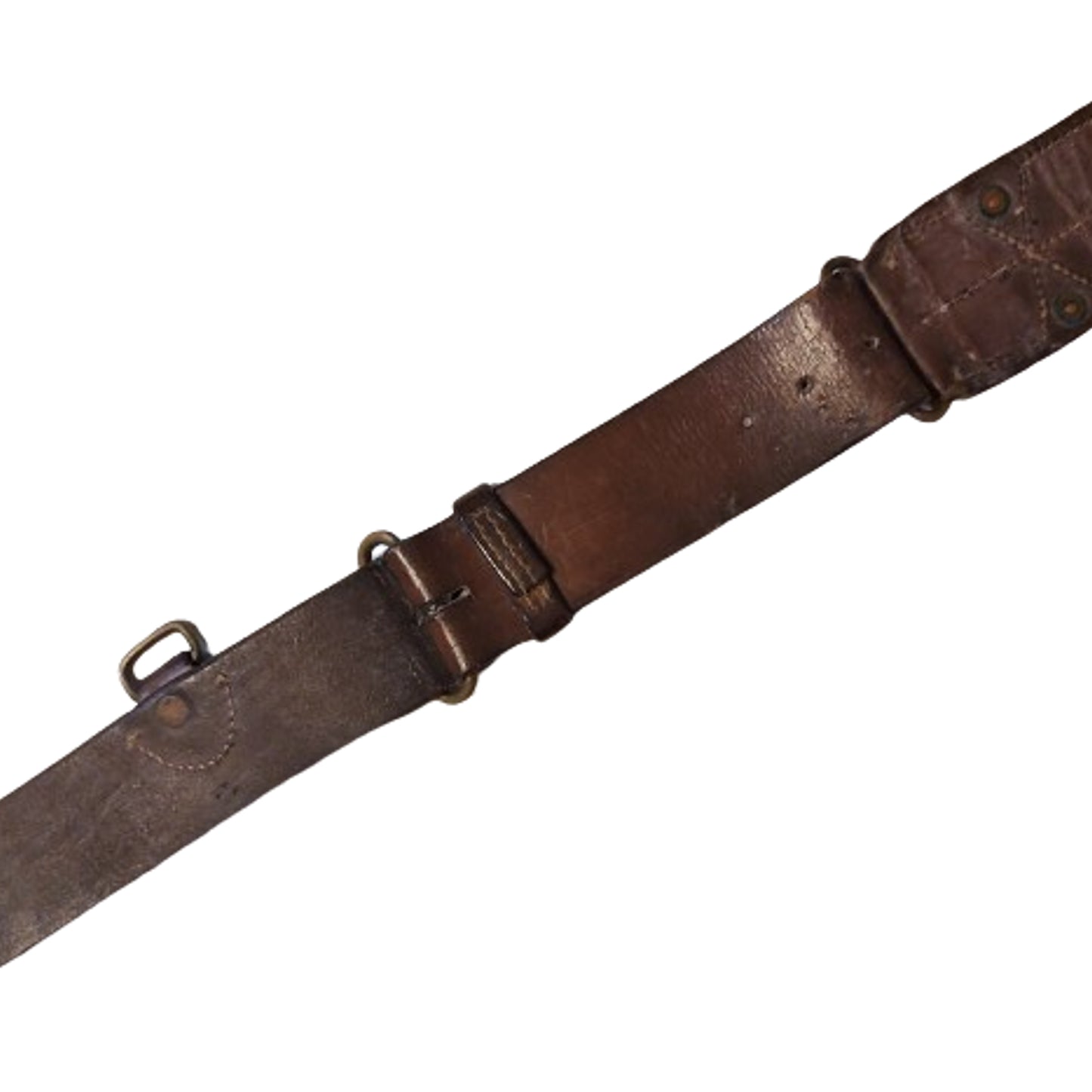 WW1 Canadian Pattern 1916 Leather Waist Belt