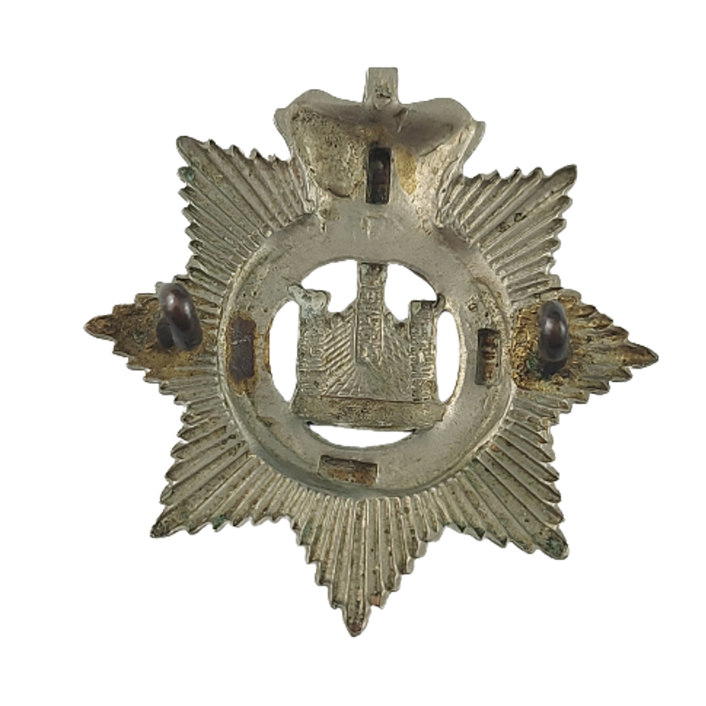 Pre-WW1 British Victorian Devonshire Regiment Cap Badge