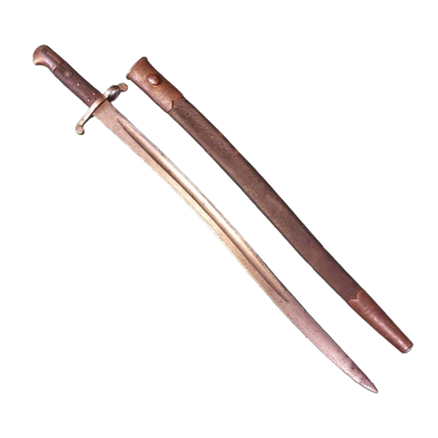 Pre-WW1 British P1856 Sergeants Model 2 Band Snider Enfield Bayonet -Canadian Issue