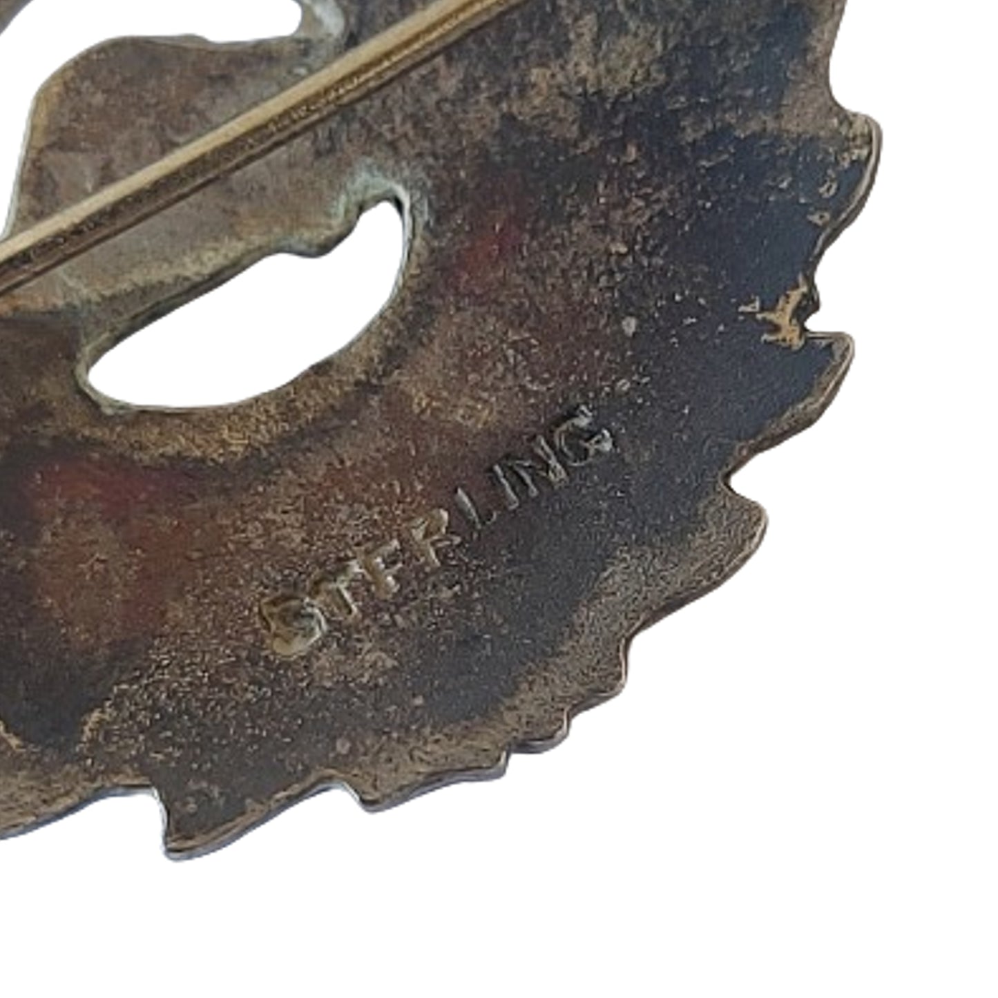 WW1 CEF Canadian Engineers Sterling Silver Sweetheart Pin