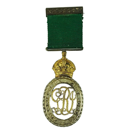 British Colonial Auxiliary Forces Officers’ Medal -12th Dragoons