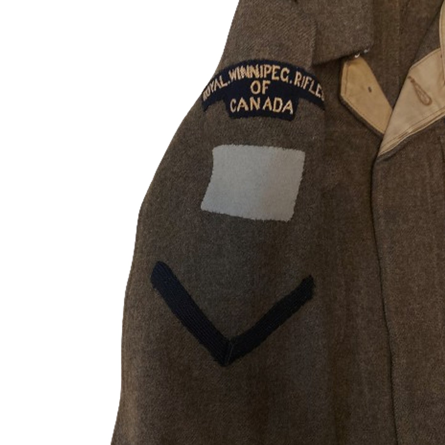 WW2 Canadian Royal Winnipeg Rifles BD Battle Dress Tunic