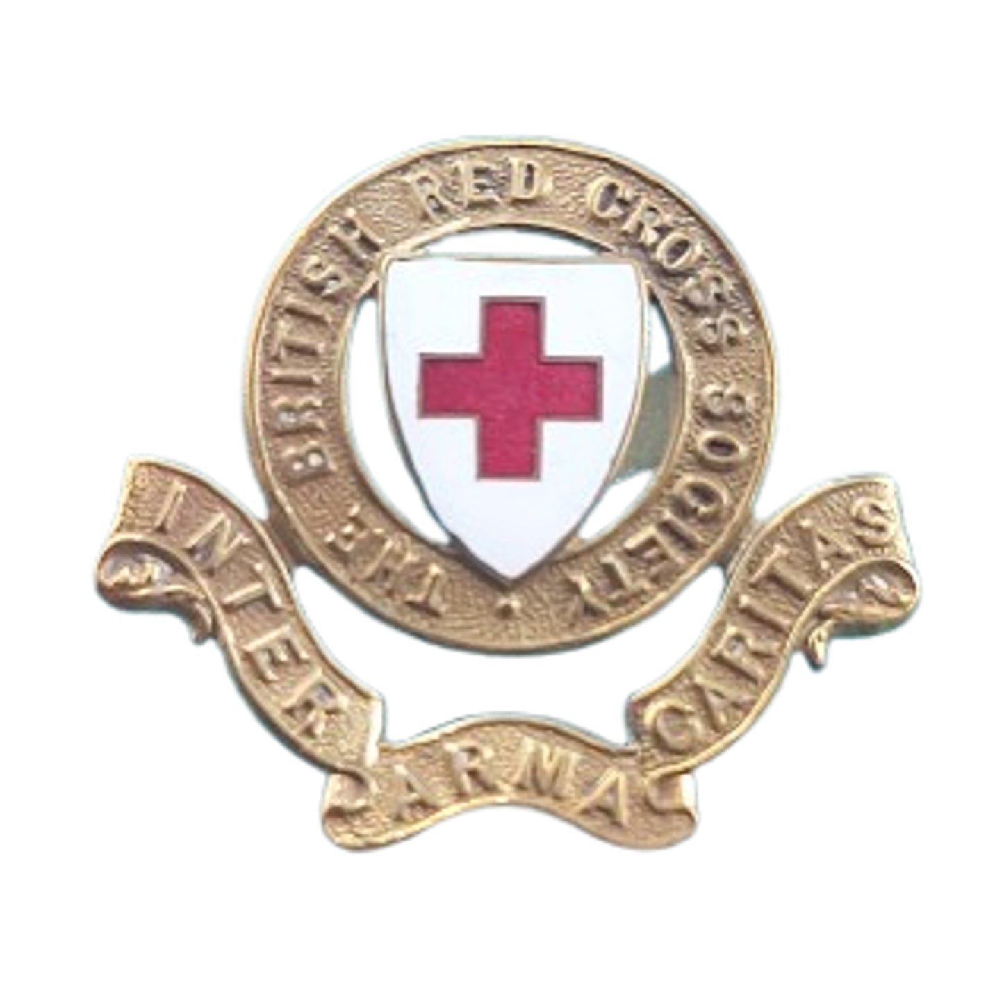 WW1 British Red Cross Society Cap Badge