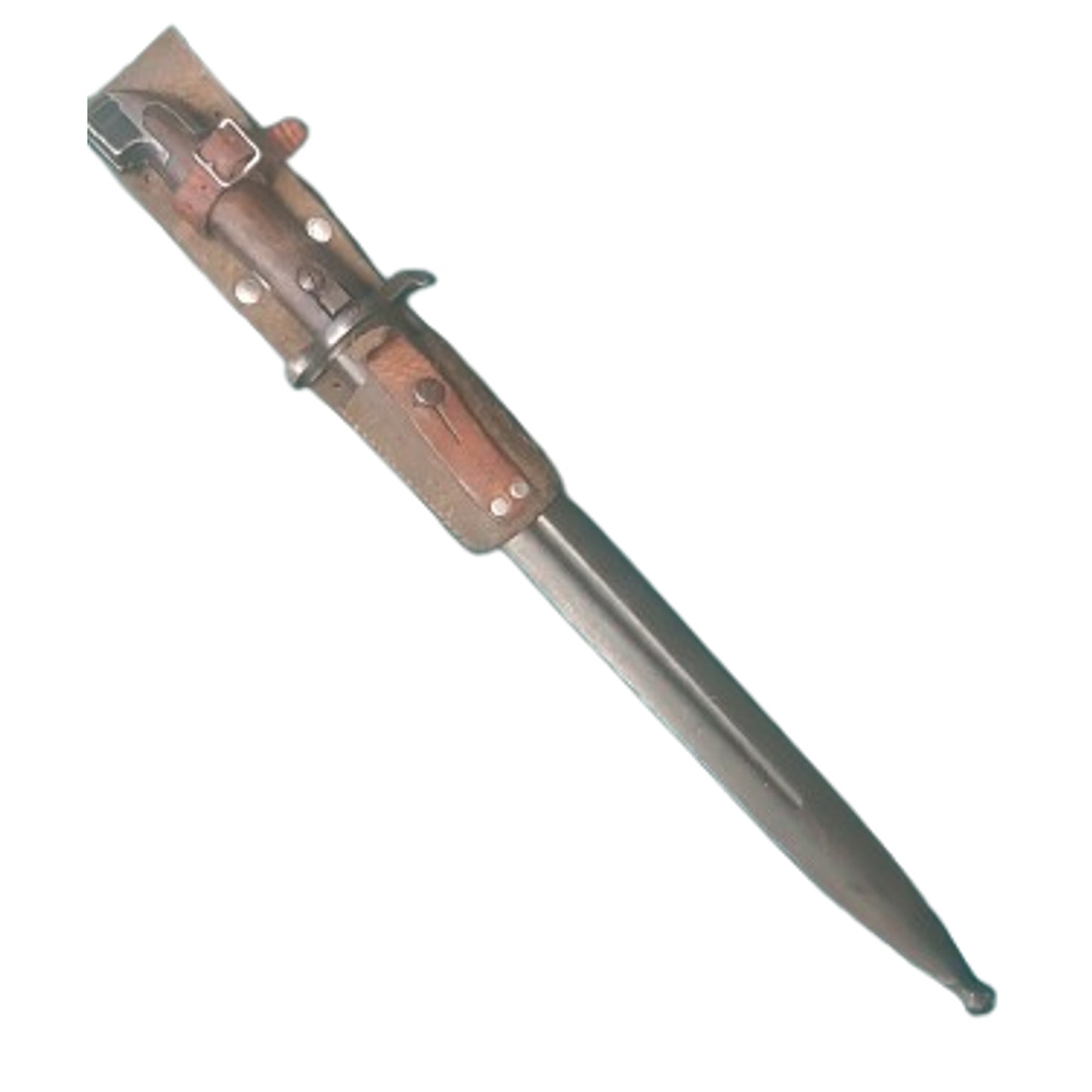 Pre-WW1 Swedish M94 Mauser Carbine Regimentally Marked Bayonet With Scabbard And Frog