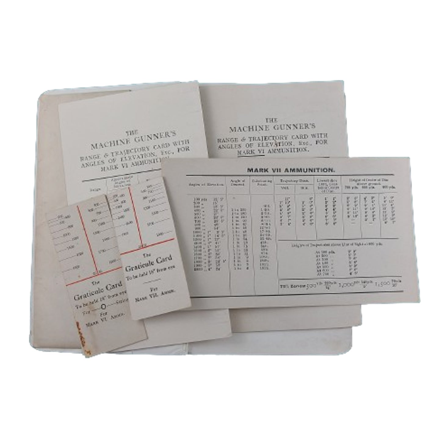 WW1 British Named Machine Gunners' Handbook