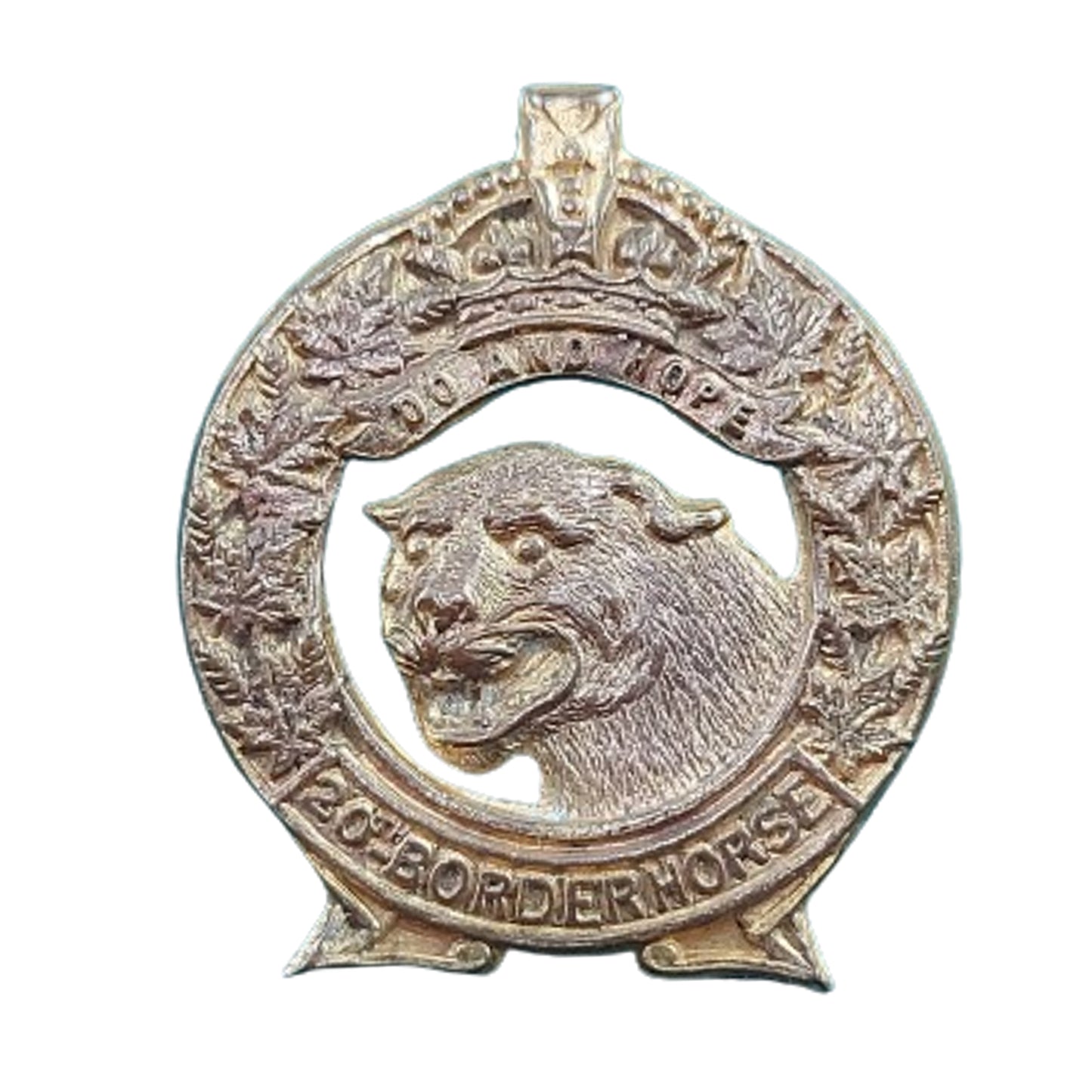 Pre-WW1 Canadian 20th Border Horse Collar Badge -Ellis 1912