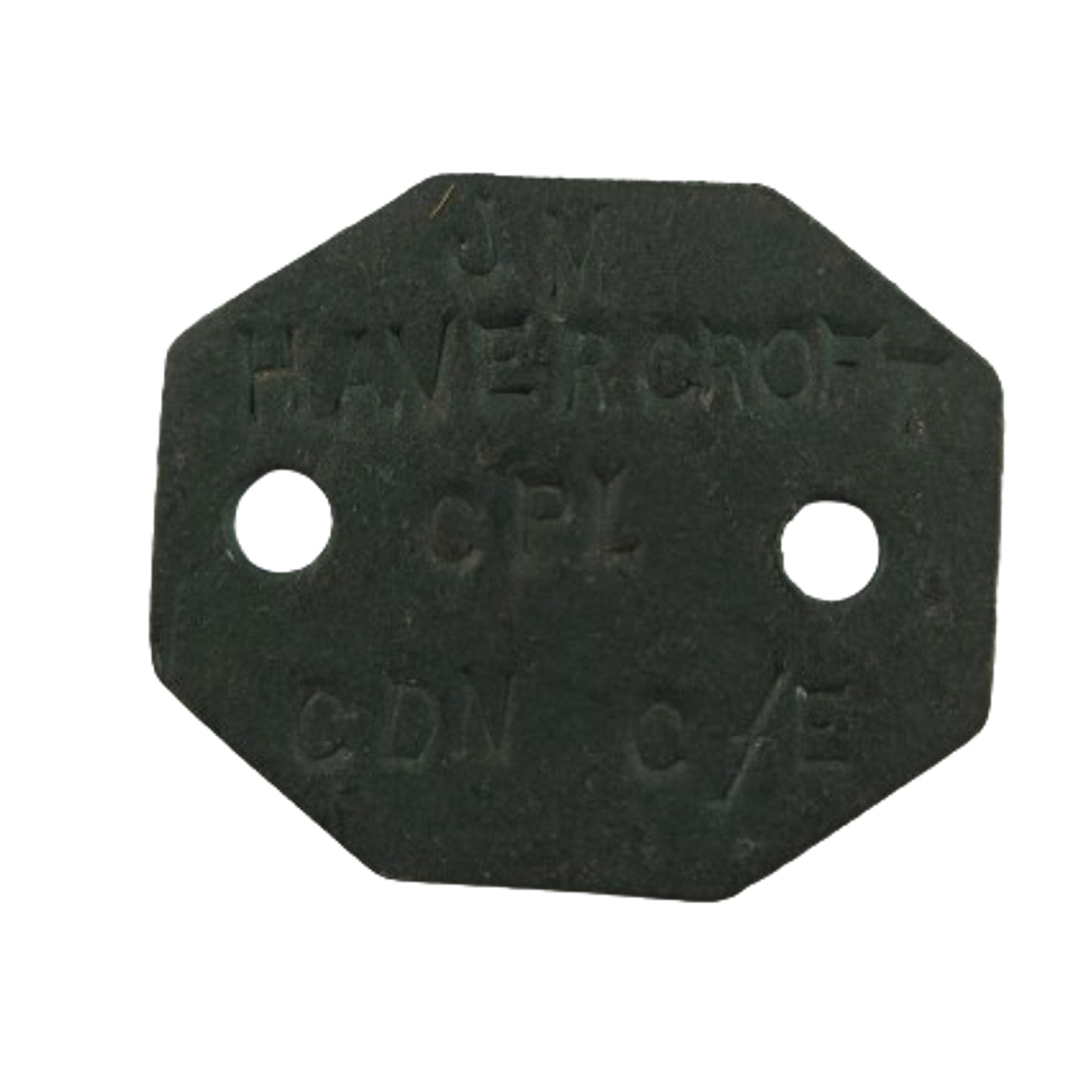 WW1 Canadian I.D. Tags -Canadian Engineers