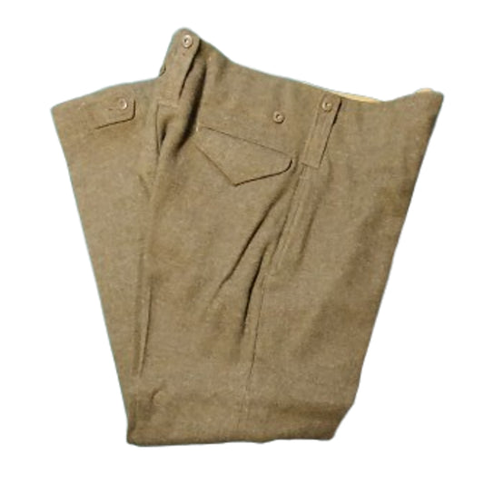 Post-WW2 Canadian Battle Dress Trousers 1962 Size 25