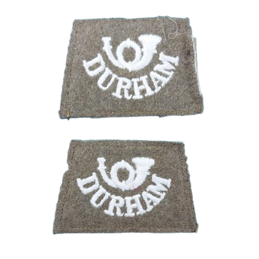 WW2 British Durham Light Infantry Uniform Slip On Pair