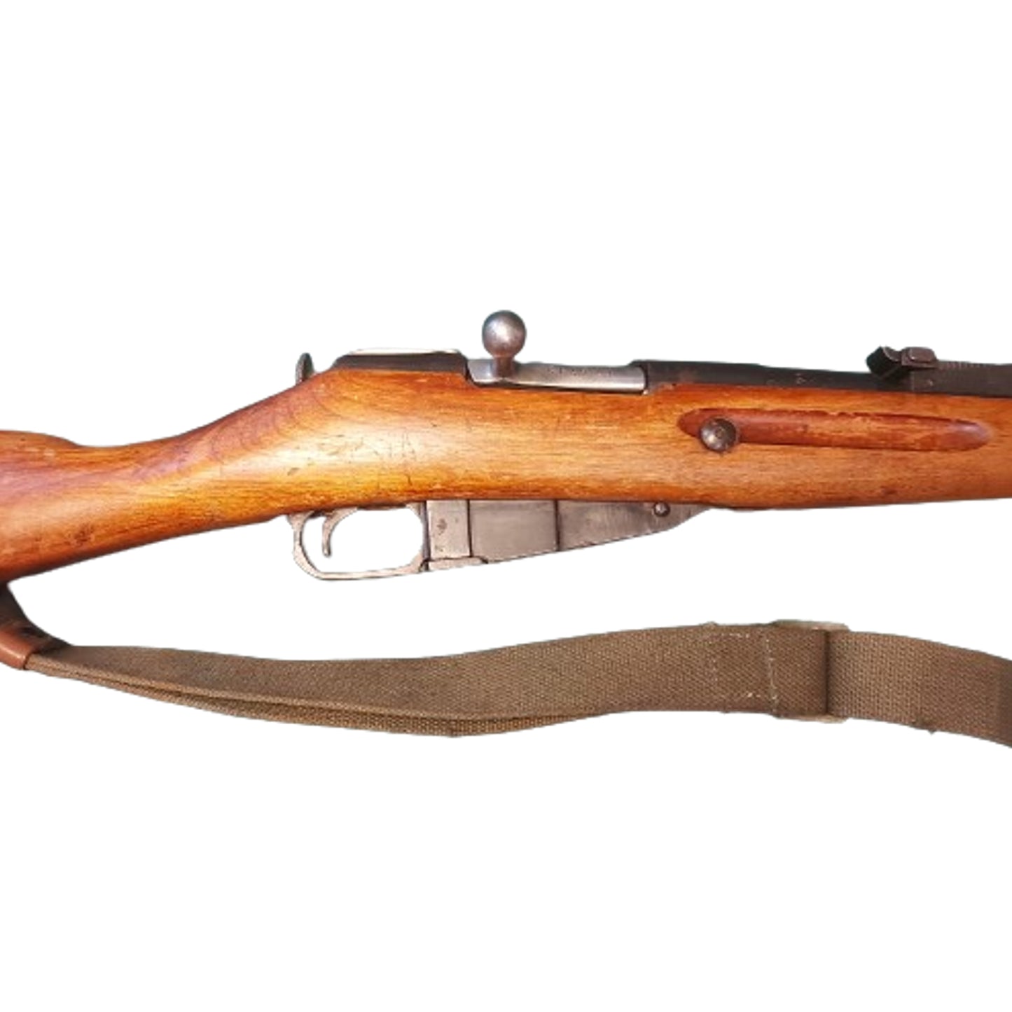 WW2 Russian Deactivated Mosin Nagant Service Rifle With Sling And Bayonet 1943