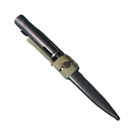 Post-WW2 Belgian FN FAL M1965 Bayonet With Scabbard And Frog