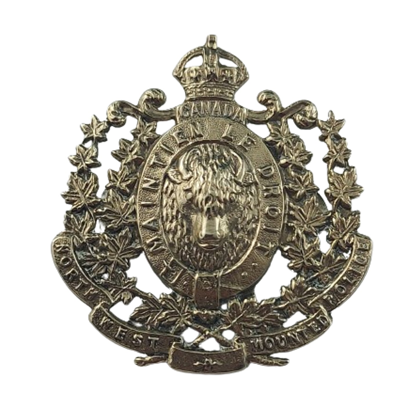 Pre-WW1 Canadian NWMP Northwest Mounted Police Cap Badge