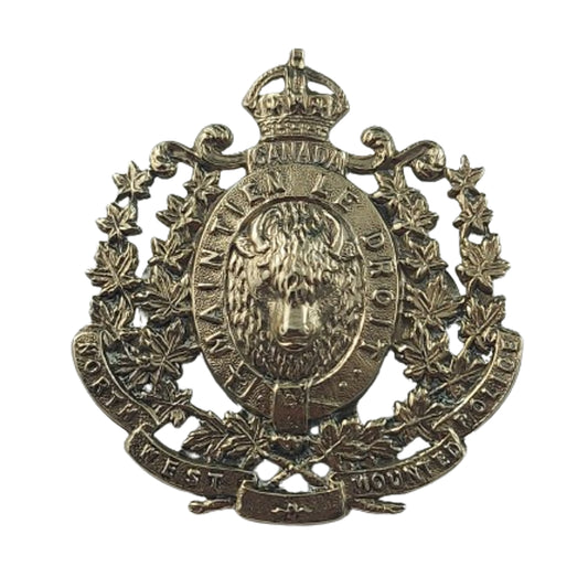 Pre-WW1 Canadian NWMP Northwest Mounted Police Cap Badge