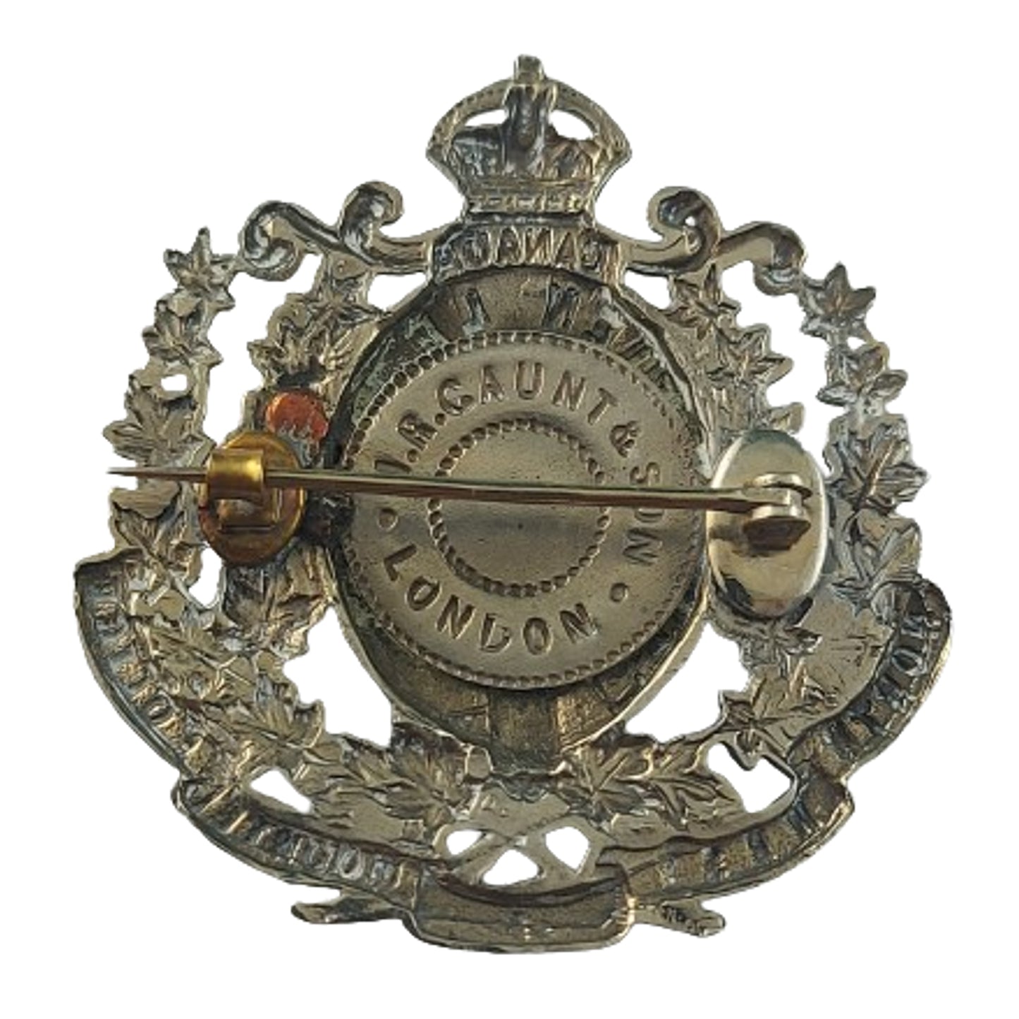 NWMP Northwest Mounted Police Cap Badge