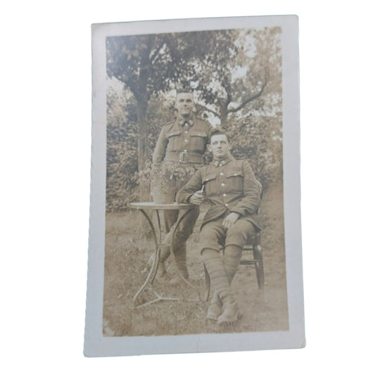 WW1 British Picture Postcard -2 Soldiers