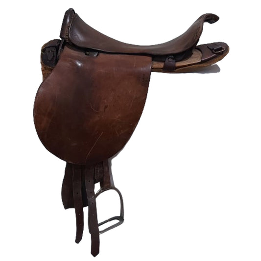 WW1 Canadian UPS Universal Pattern Saddle -9th Canadian Mounted Rifles Lloydminster Saskatchewan