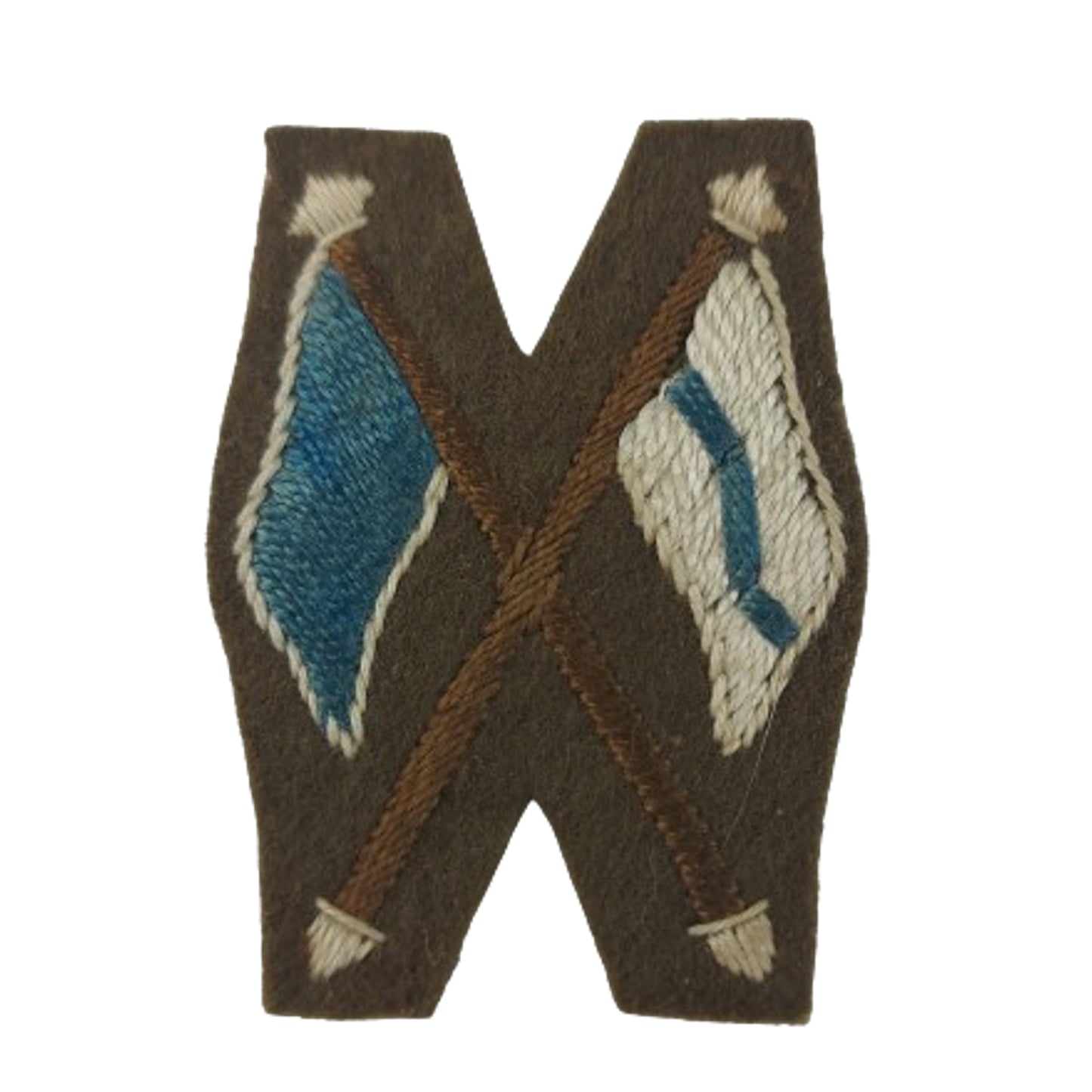 WW2 Canadian RCCS Royal Canadian Corps Of Signals Cloth Trade Badge