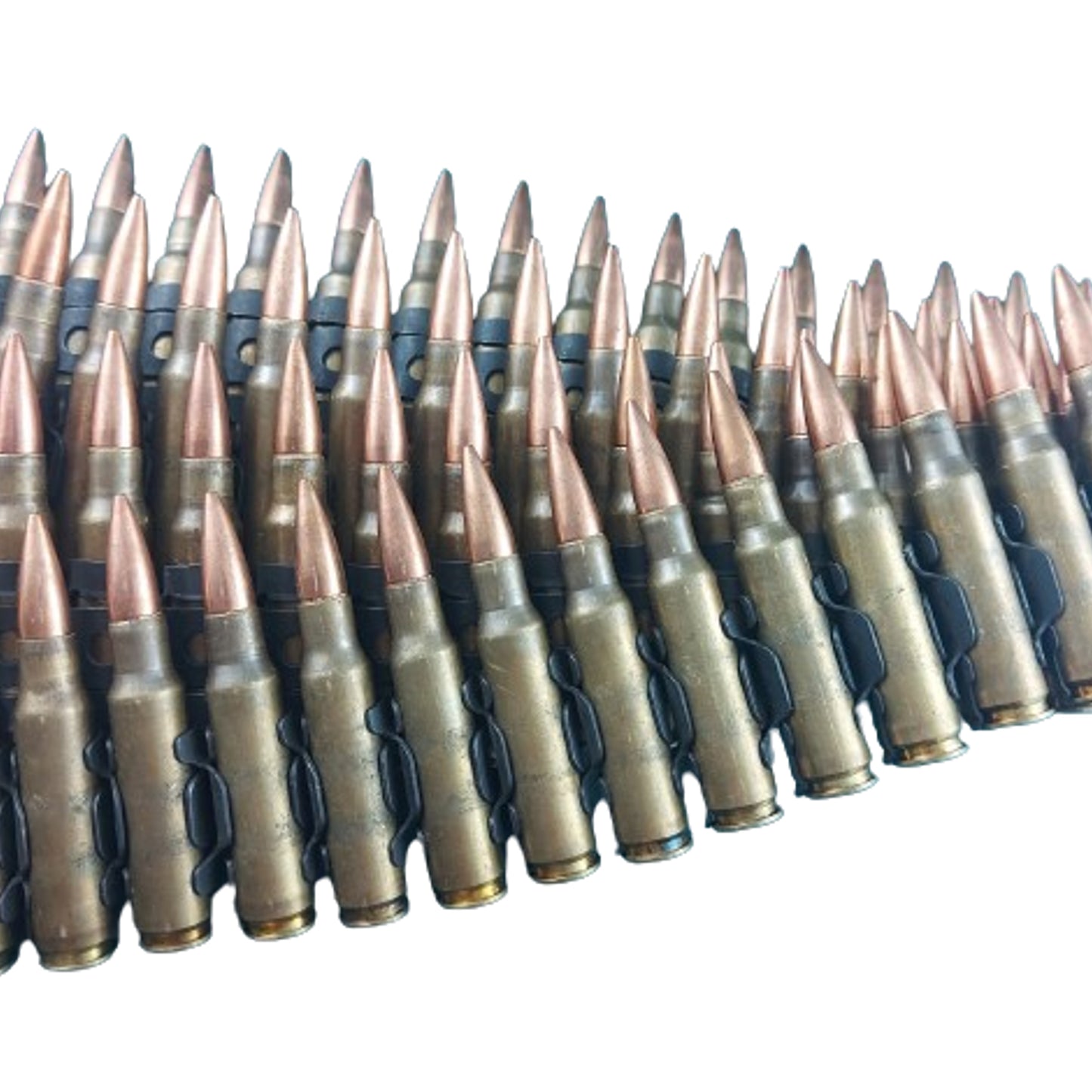 WW2 U.S. Browning 1919 M.G. Belt With 100 Rounds Of Inert Ammunition